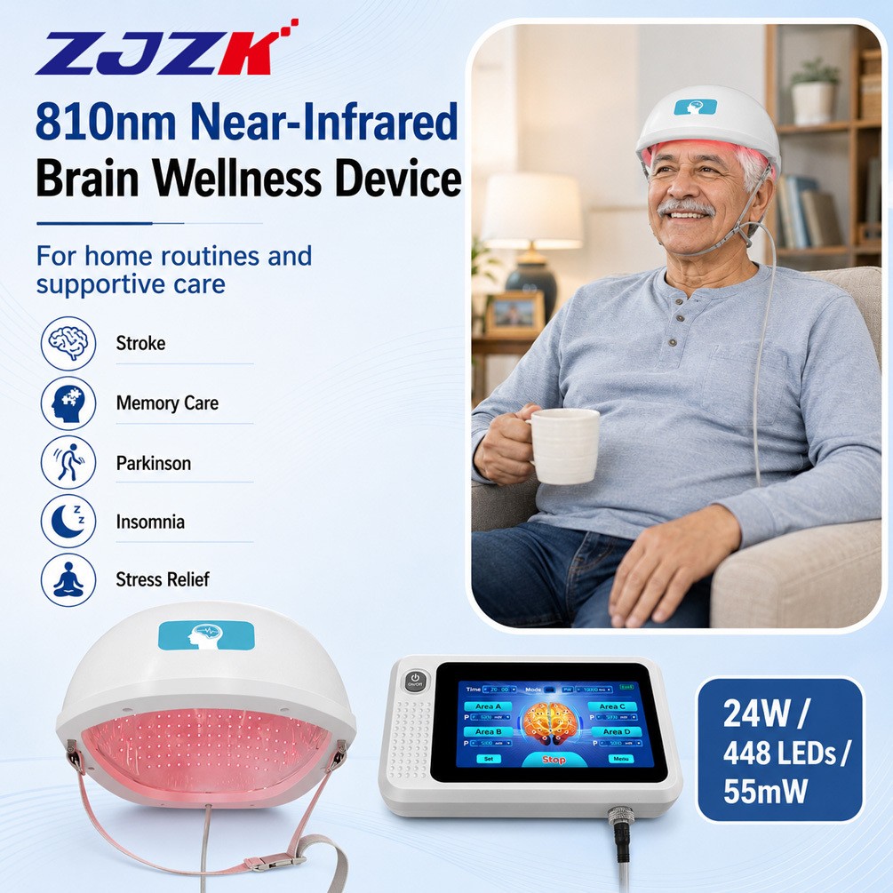 810nm PBM Brain Helmet 448Diode NIR Light Therapy for Parkinson 4-Zone 1-20000Hz 810nm PBM Brain Helmet 448Diode NIR Light Therapy for Parkinson 4-Zone 1-20000Hz