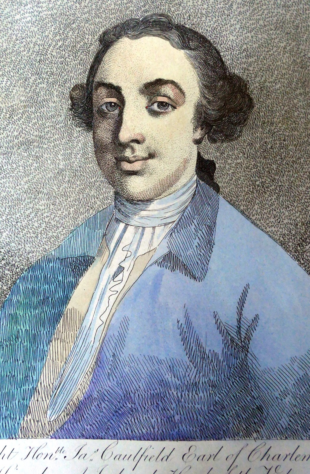 Antique Print - JAMES CAULFIELD-EARL OF CHARLEMONT-HAYNES-HOGARTH - 1782