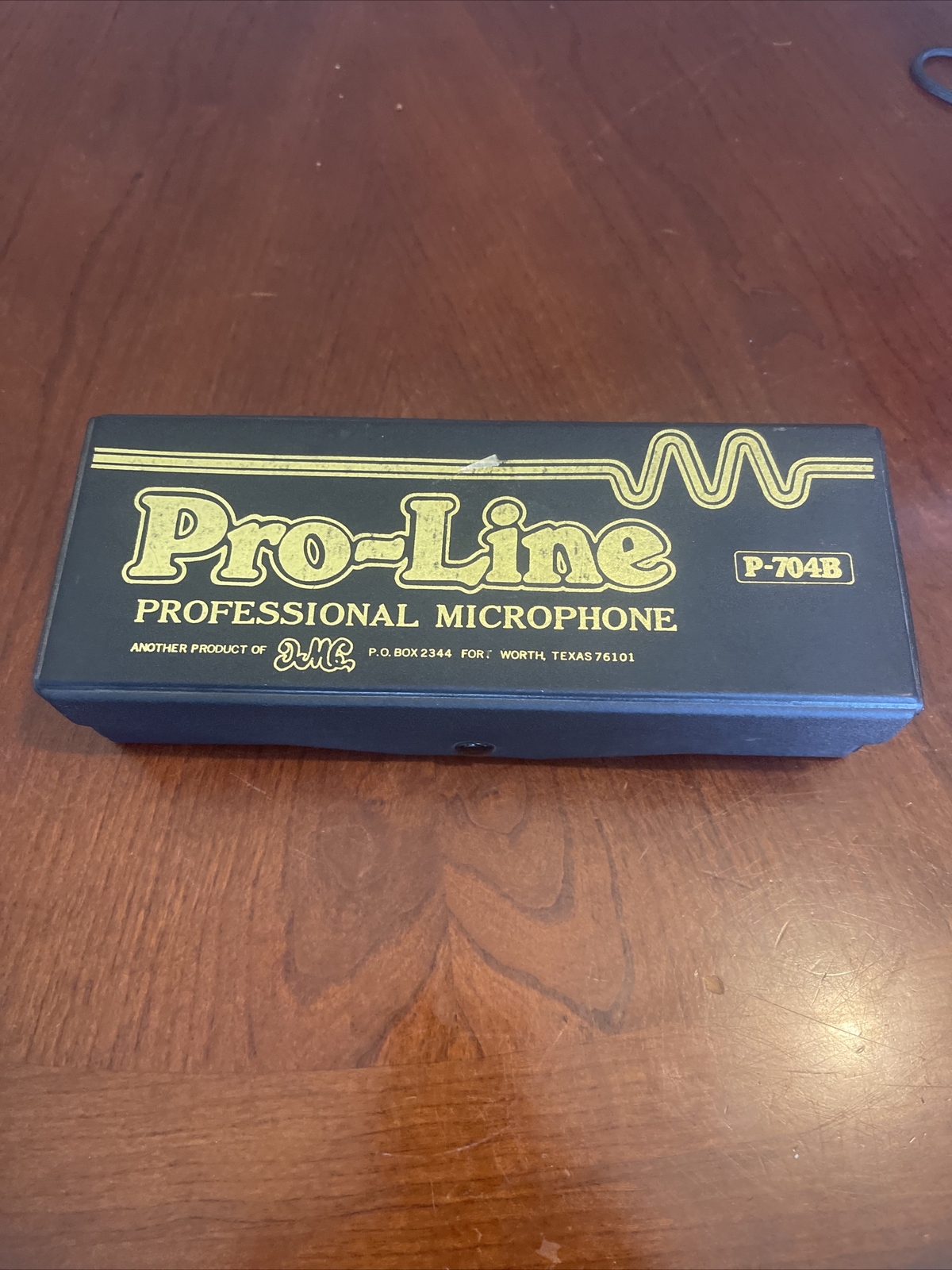 Vintage Pro-Line P-704B Professional Microphone in Case. Untested