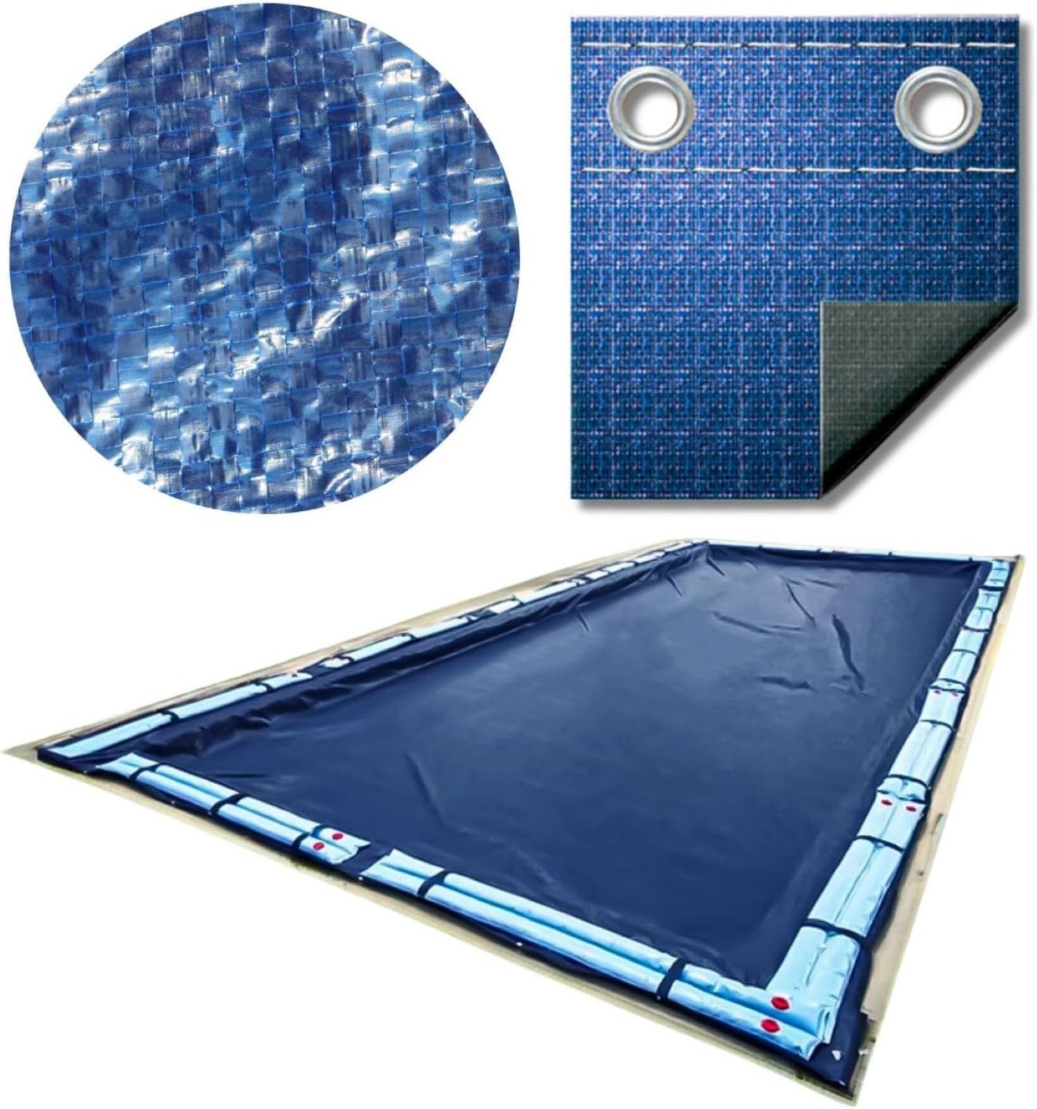 Swim Central 25 x 50 ft Super Guard In-Ground Rectangular Pool Winter Cover