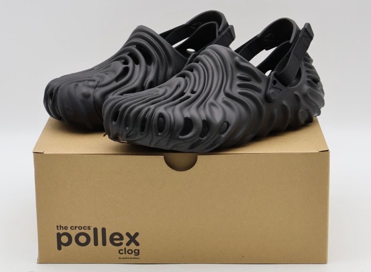 Crocs Salehe Bembury x The Pollex Clog M4 W6 Black Crocs Salehe Bembury x The Pollex Clog M4 W6 Black