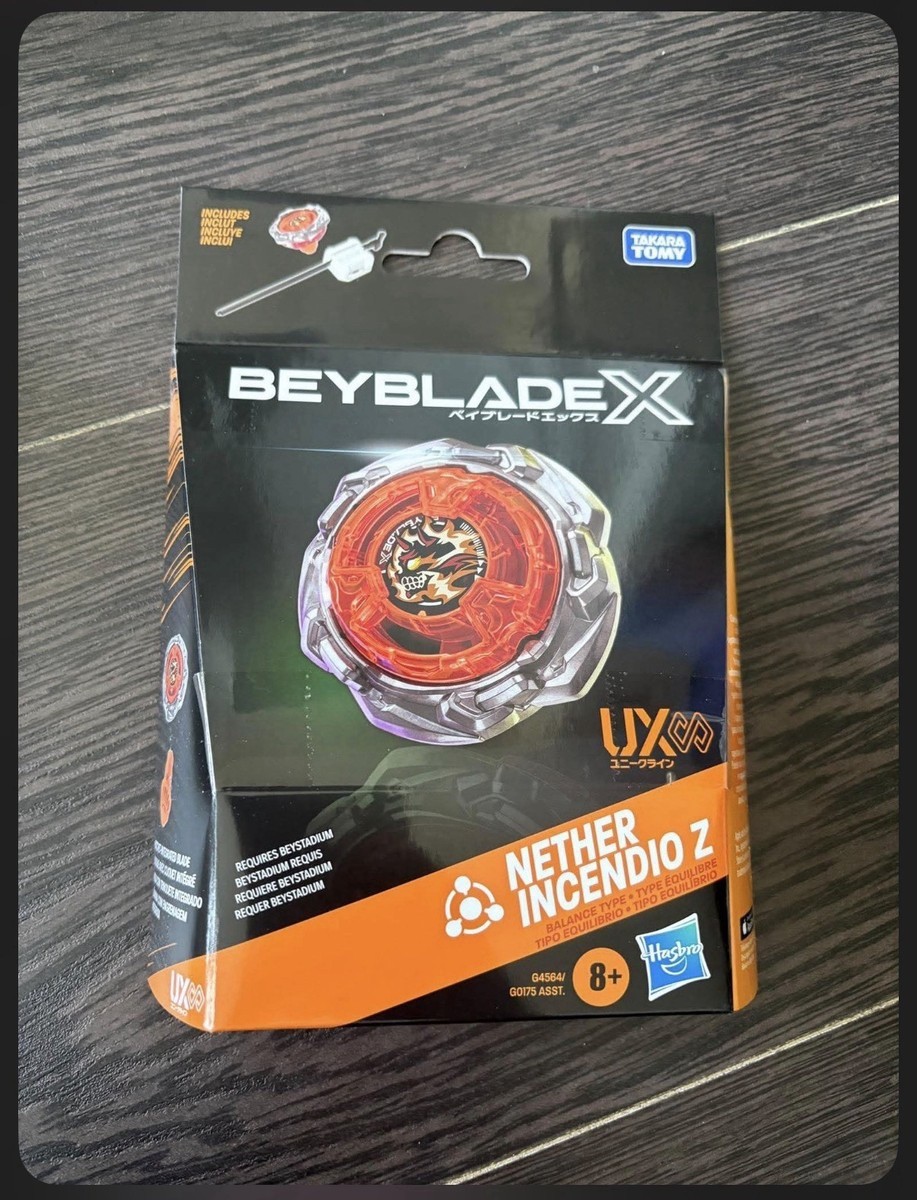 Hells Nether Incendio Z Beyblade X Hasbro SHIP from USA