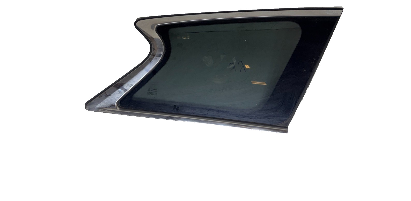 2013 Infiniti JX35 qx60 right passenger side rear back quarter glass window OEM 2013 Infiniti JX35 qx60 right passenger side rear back quarter glass window OEM
