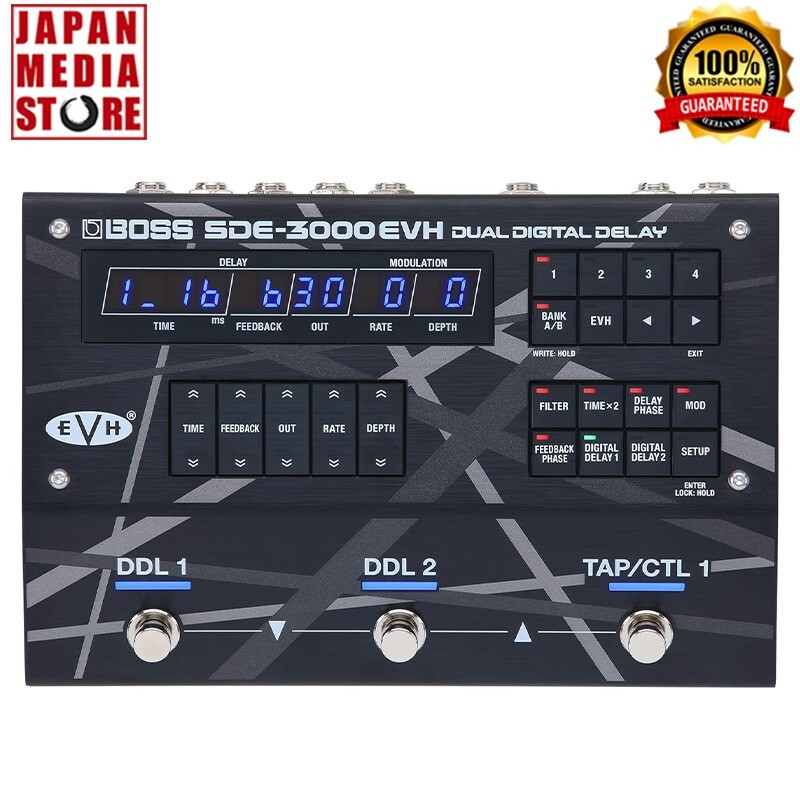 BOSS SDE-3000EVH Dual Digital Delay Brand New 100% Genuine
