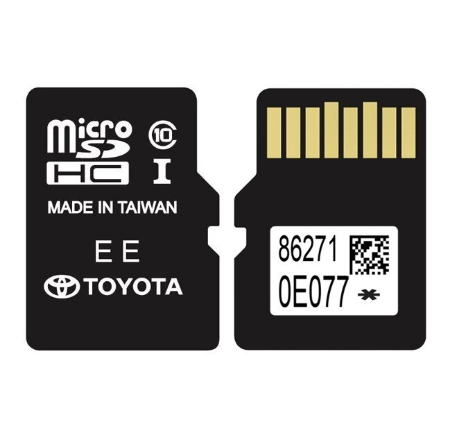TOYOTA 2025 Navigation Micro SD Card GPS MAP Update 86271-0E077 TOYOTA 2025 Navigation Micro SD Card GPS MAP Update 86271-0E077