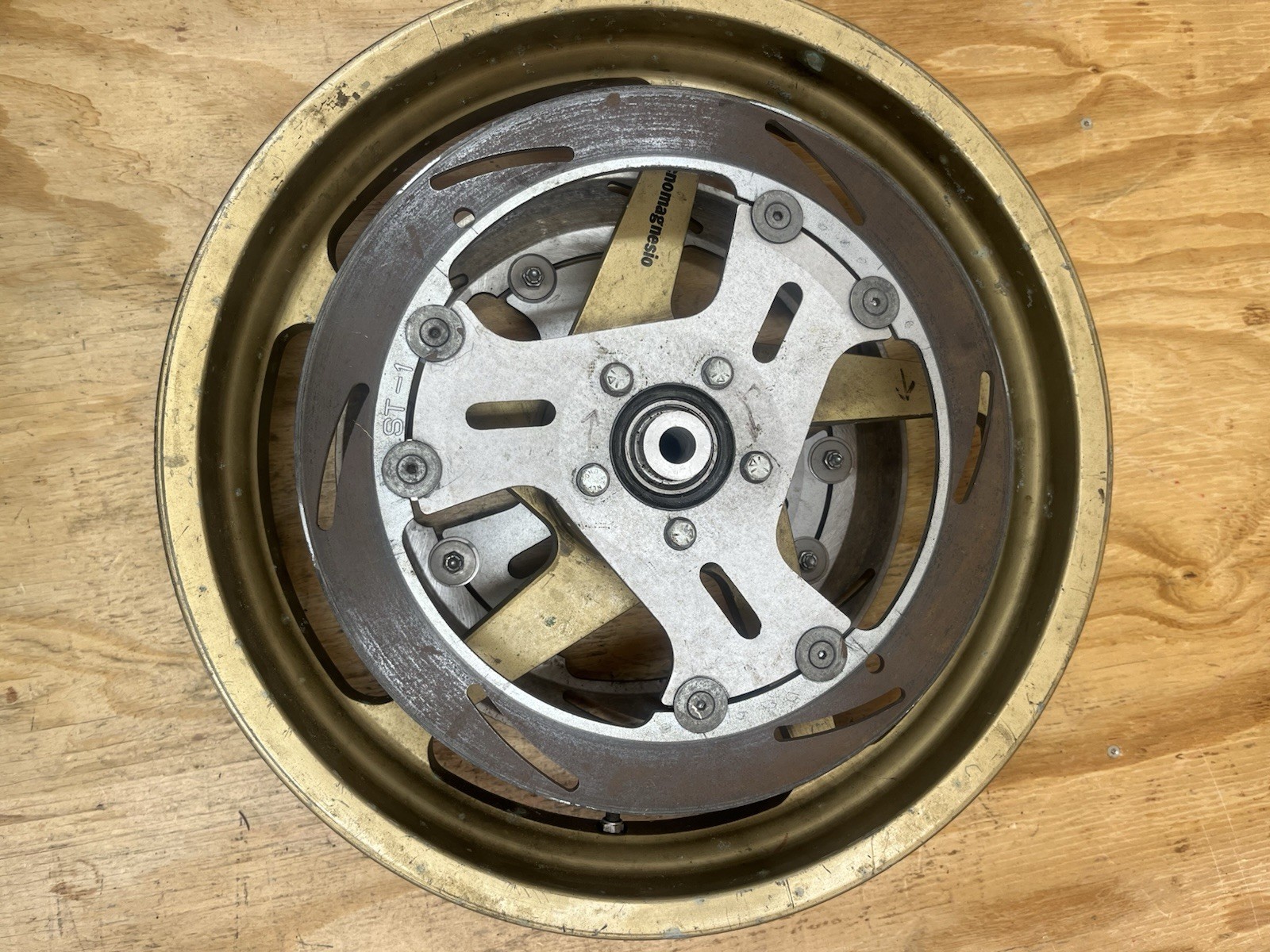 Vintage Race Tecnomagnesio Front Wheel From Robison Harley Davidson Race Room Vintage Race Tecnomagnesio Front Wheel From Robison Harley Davidson Race Room