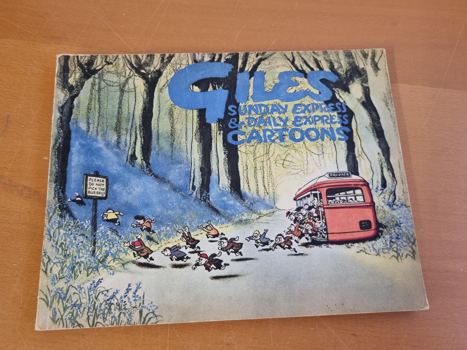 GILES CARTOON ANNUAL No. 3 - 1949 - VERY GOOD CONDITION - Daily Express