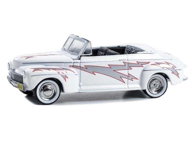 1948 Ford De Luxe Convertible - Grease1:64 Model - Greenlight 62010A 1948 Ford De Luxe Convertible - Grease1:64 Model - Greenlight 62010A