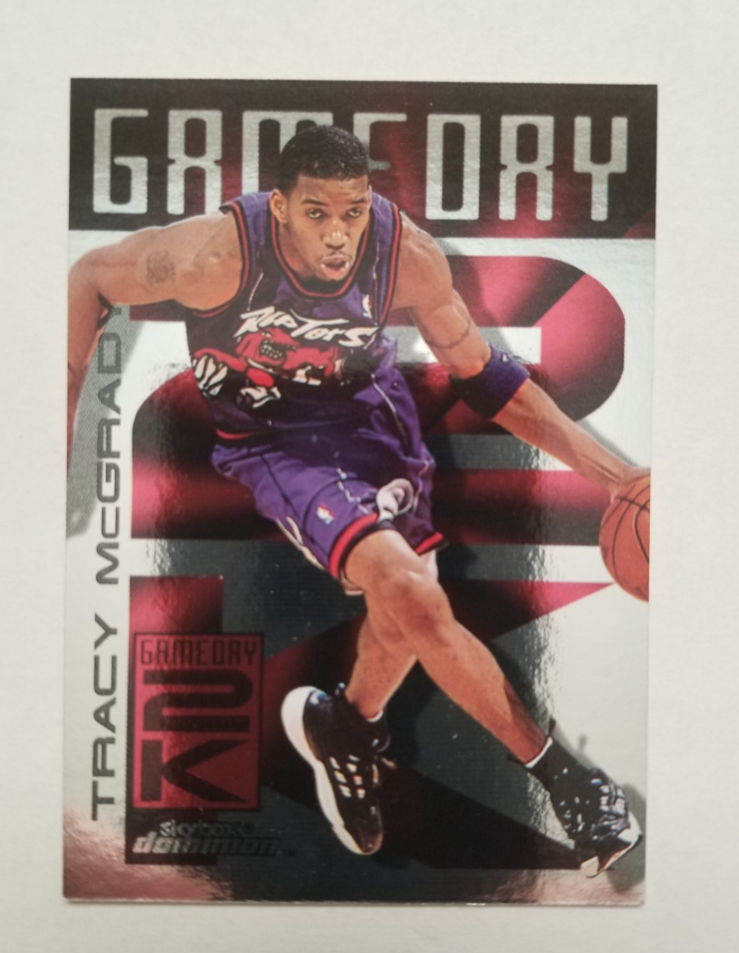 1999-00 Skybox Dominion GameDay 2K #17GD Tracy McGrady Toronto Raptors HOF