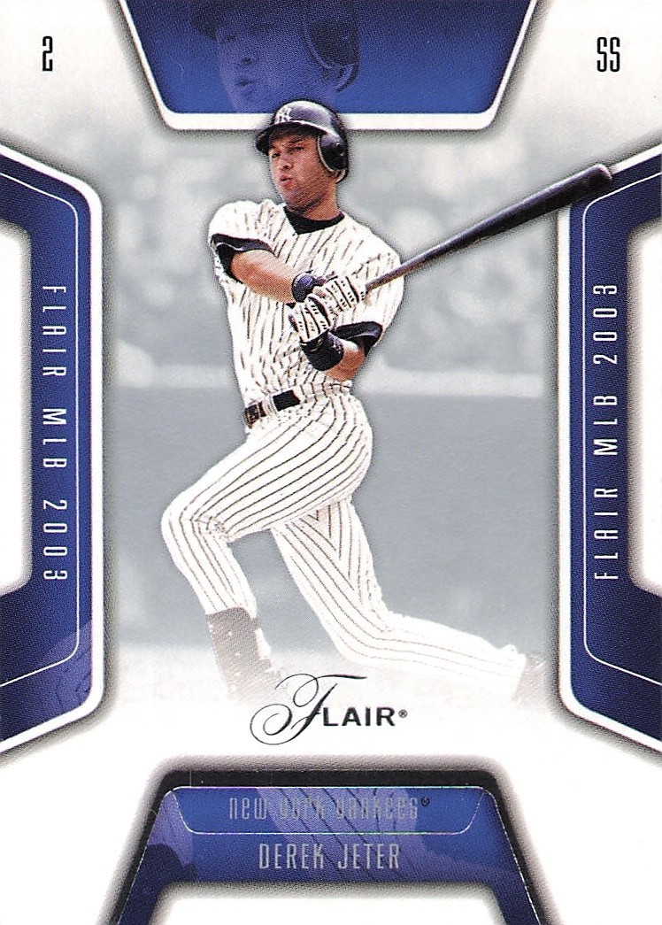 2003 Flair #2 Derek Jeter