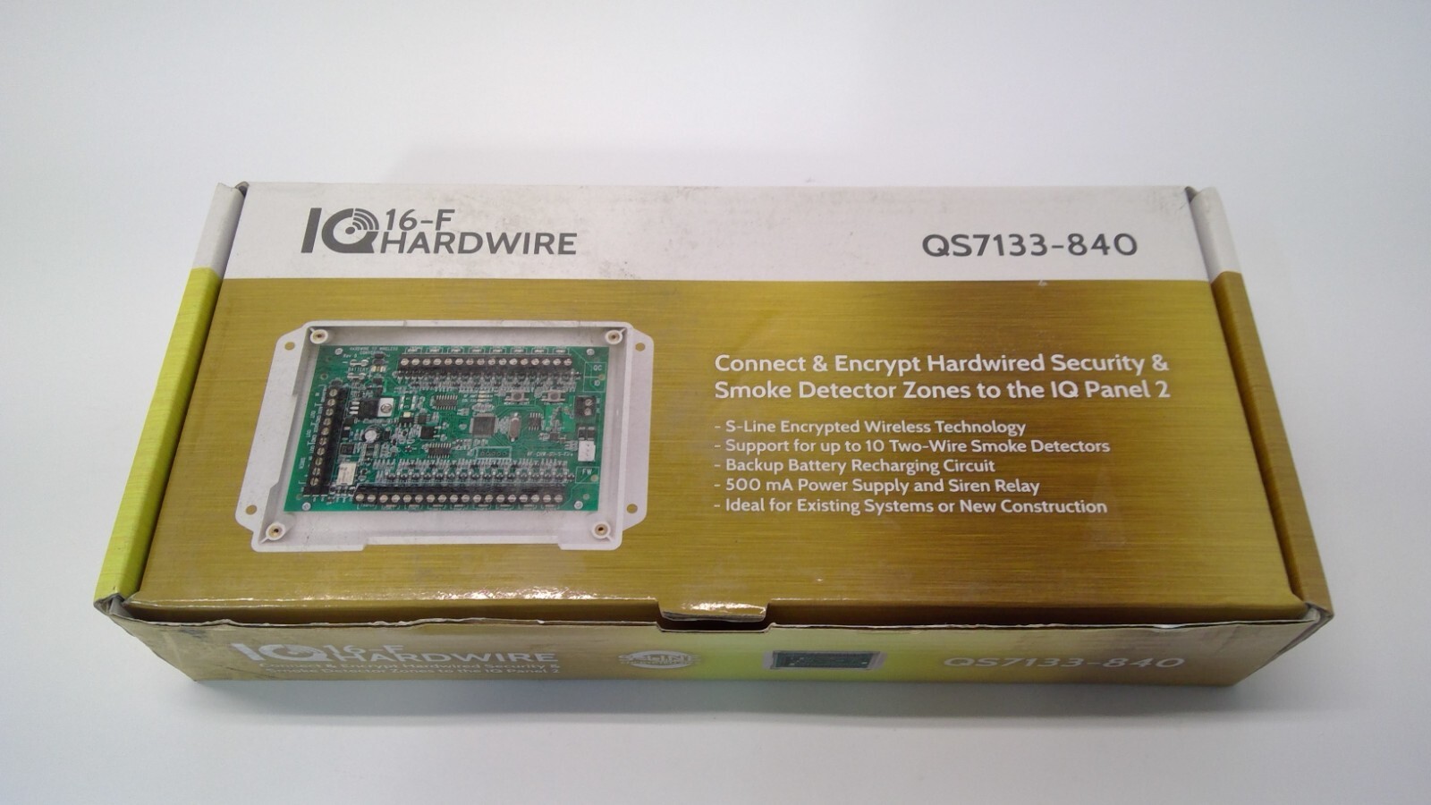 OPEN BOX Qolsys QS7133-840 16-F Hardwired to Wireless Translator IQ Panel 2+ IQ4