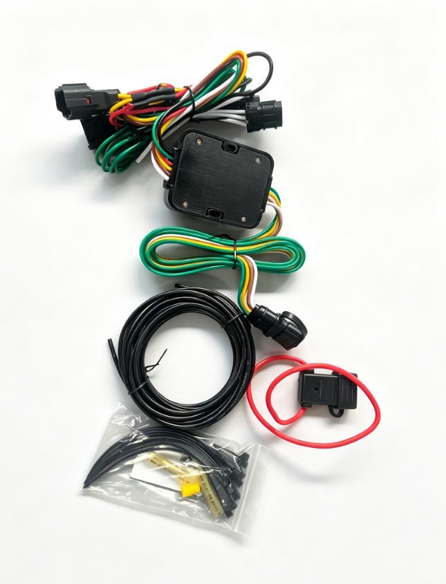 New 4-Way Trailer Wiring Harness For Kia 21-26 Seltos 20-25 Soul Plug and Play