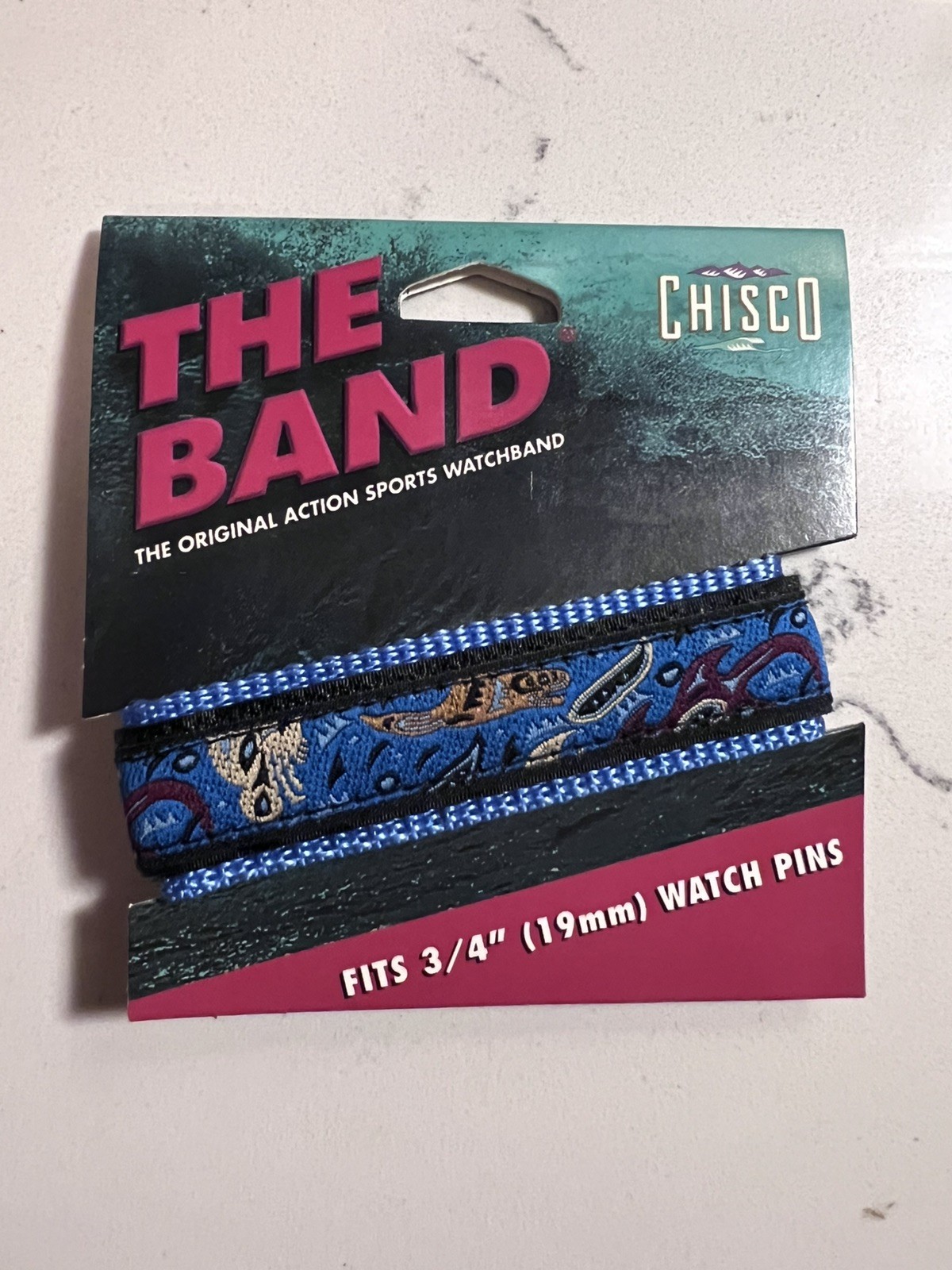 90s dead stock The Band Chisco Nylon Sports Wrap Watch Band Vintage 90’s Y2K 90s dead stock The Band Chisco Nylon Sports Wrap Watch Band Vintage 90’s Y2K