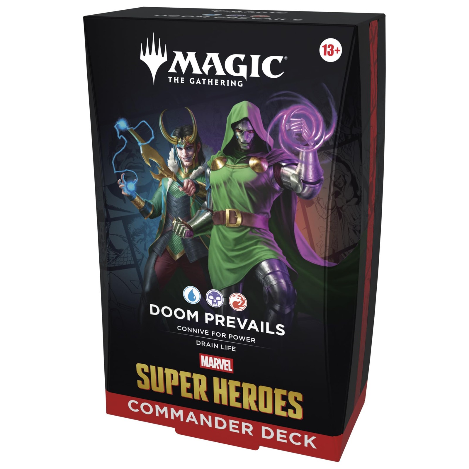 Magic: The Gathering | Marvel 0.1 x 3.268 x 5.394 inches, Blue/Black/Red Magic: The Gathering | Marvel 0.1 x 3.268 x 5.394 inches, Blue/Black/Red