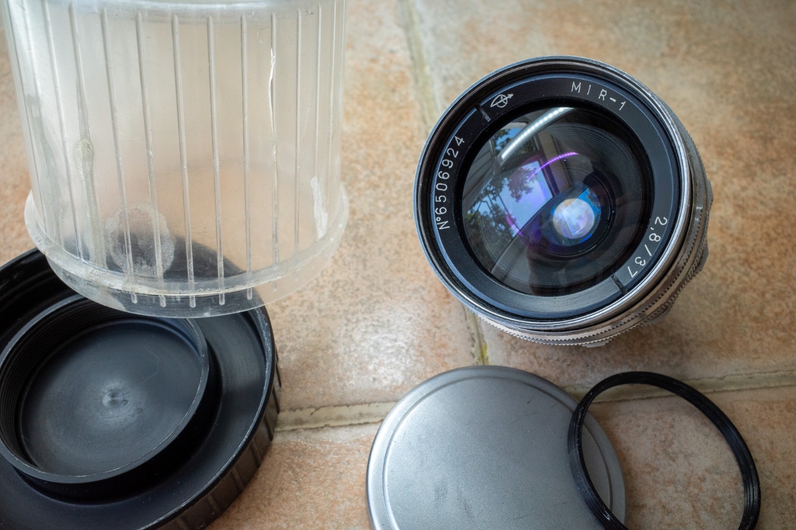 Mir-1 Grand Prix Brussels 1958 37mm f2.8 Soviet Lens M39 ZOMZ Rare [U.S. Seller]