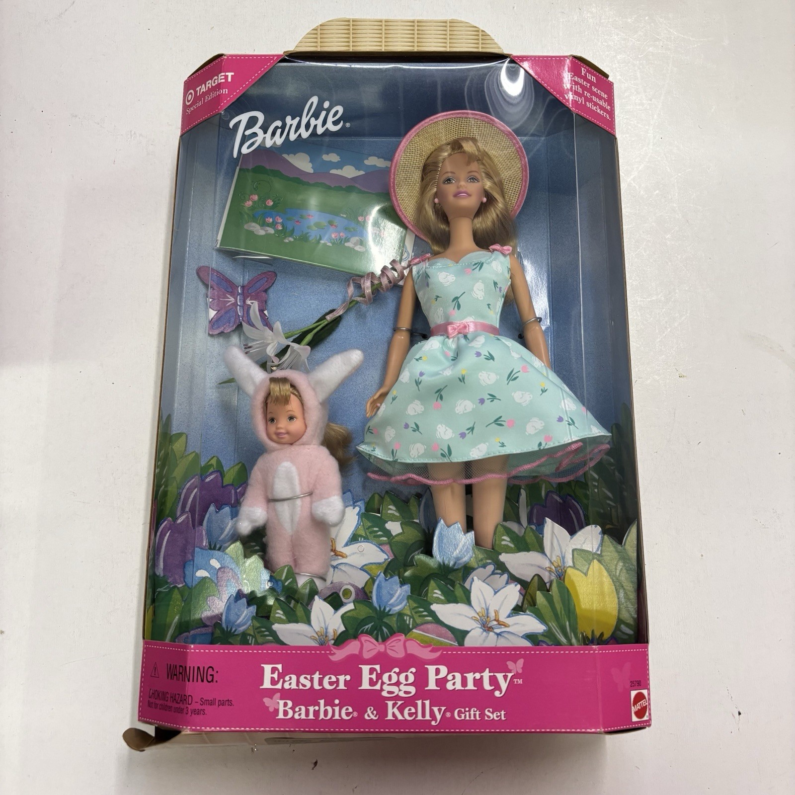 NIB 1999 Mattel Easter Egg Party Barbie & Kelly Gift Set 25790 NIB 1999 Mattel Easter Egg Party Barbie & Kelly Gift Set 25790