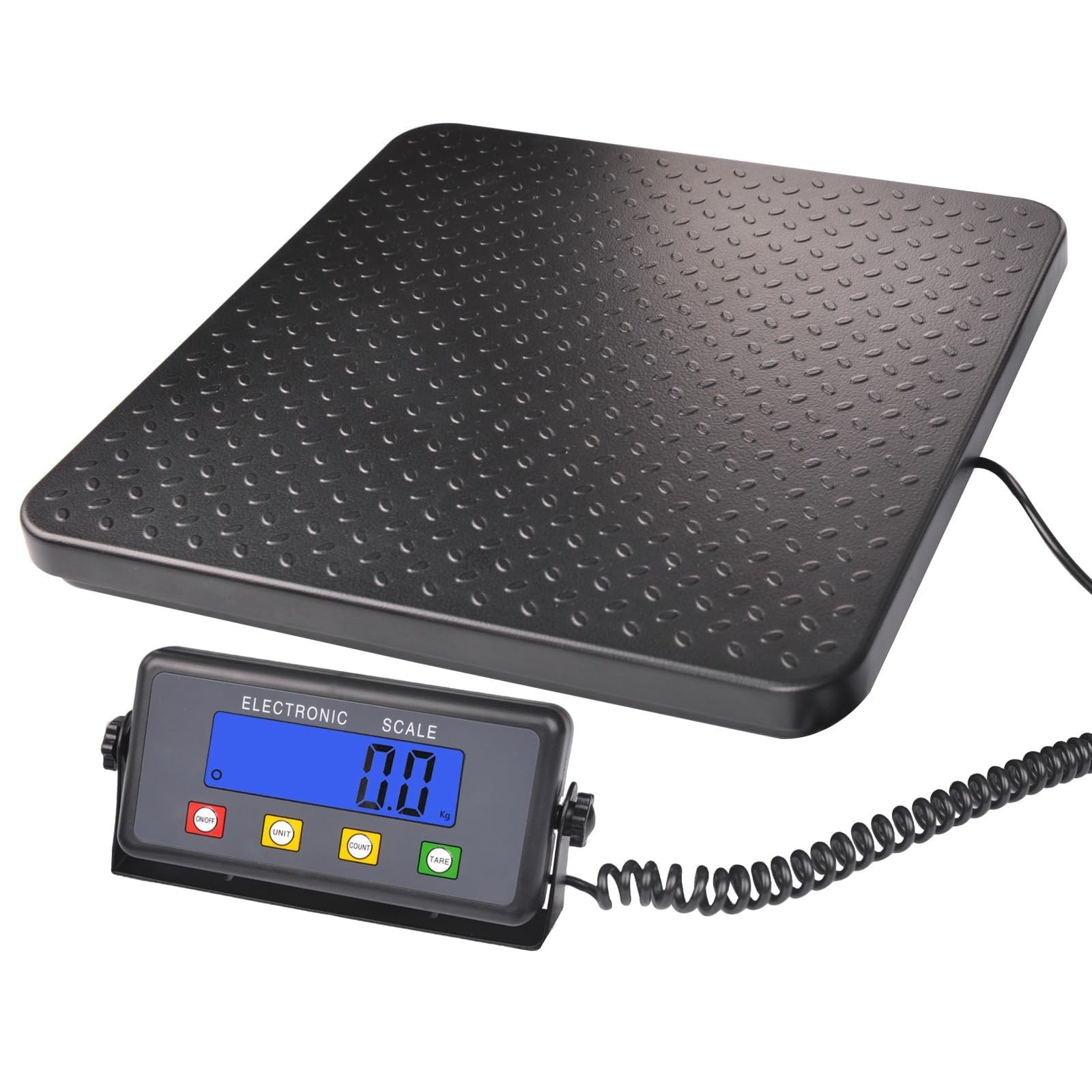 Surmountway Industrial Shipping Scale with Anti-Slip Aluminium Platform, 11.8