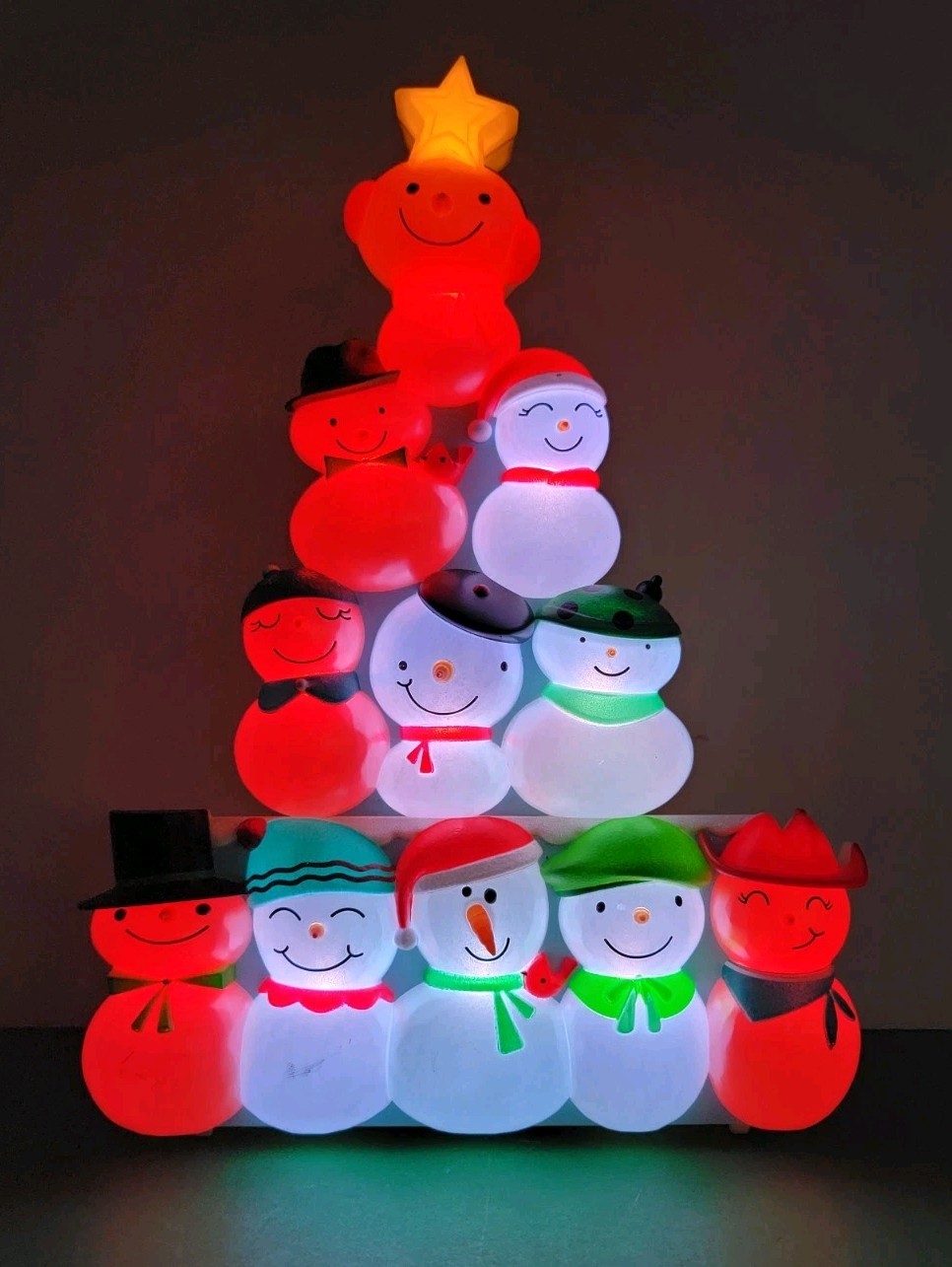 Hallmark 2014 Wireless Christmas Concert Snowmen - 1st & 3rd Sections.