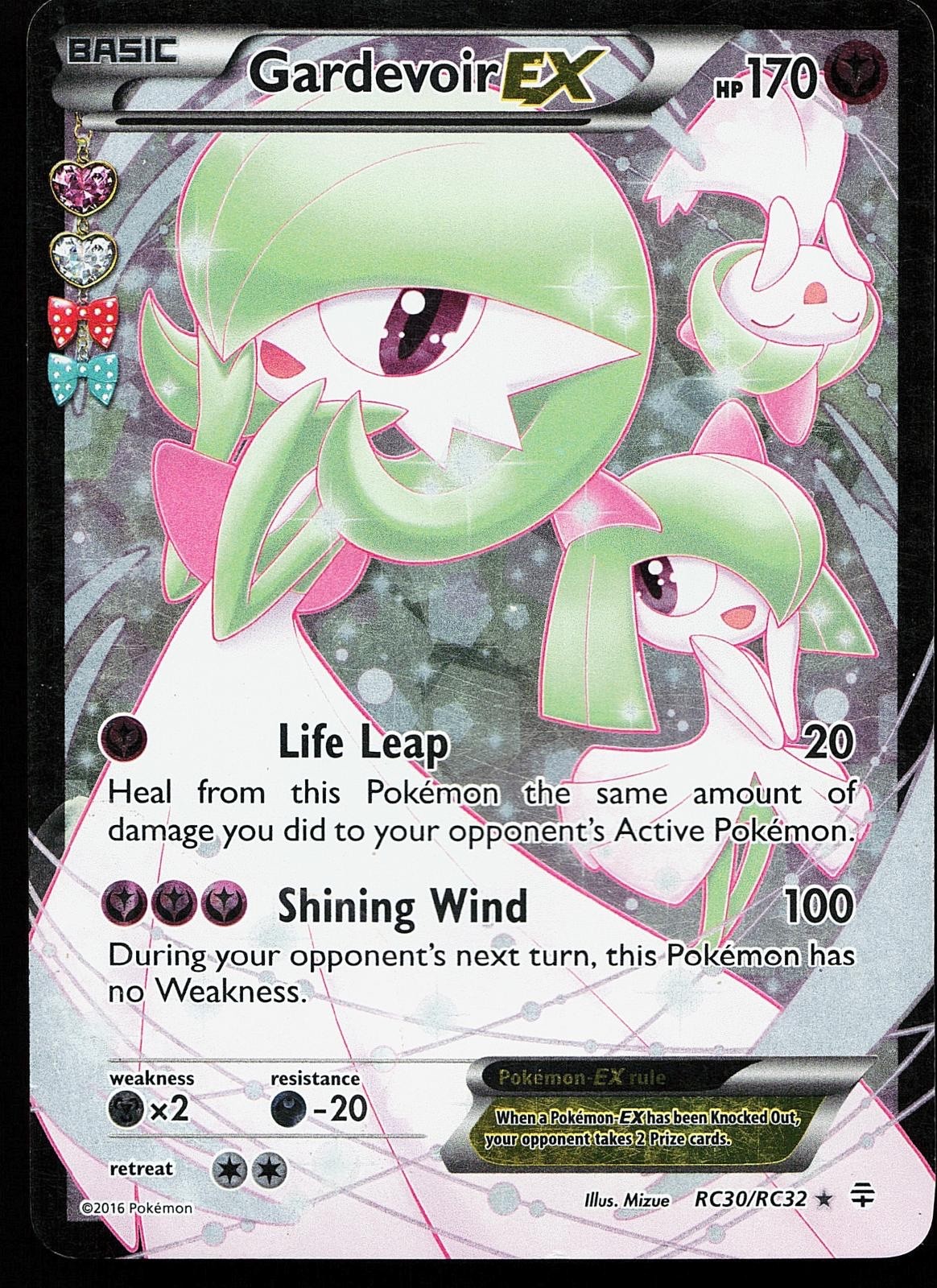 Gardevoir EX RC30/RC32 Holo Ultra Rare Generations Pokemon Card