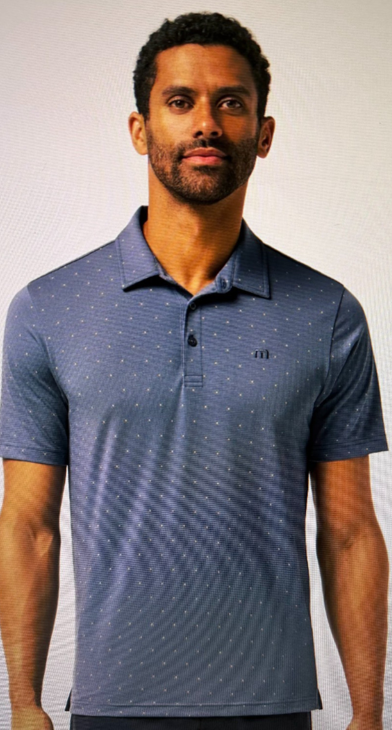 TravisMathew Men\'s Performance Jersey, Wave, XLarge, New 2026  $104.99