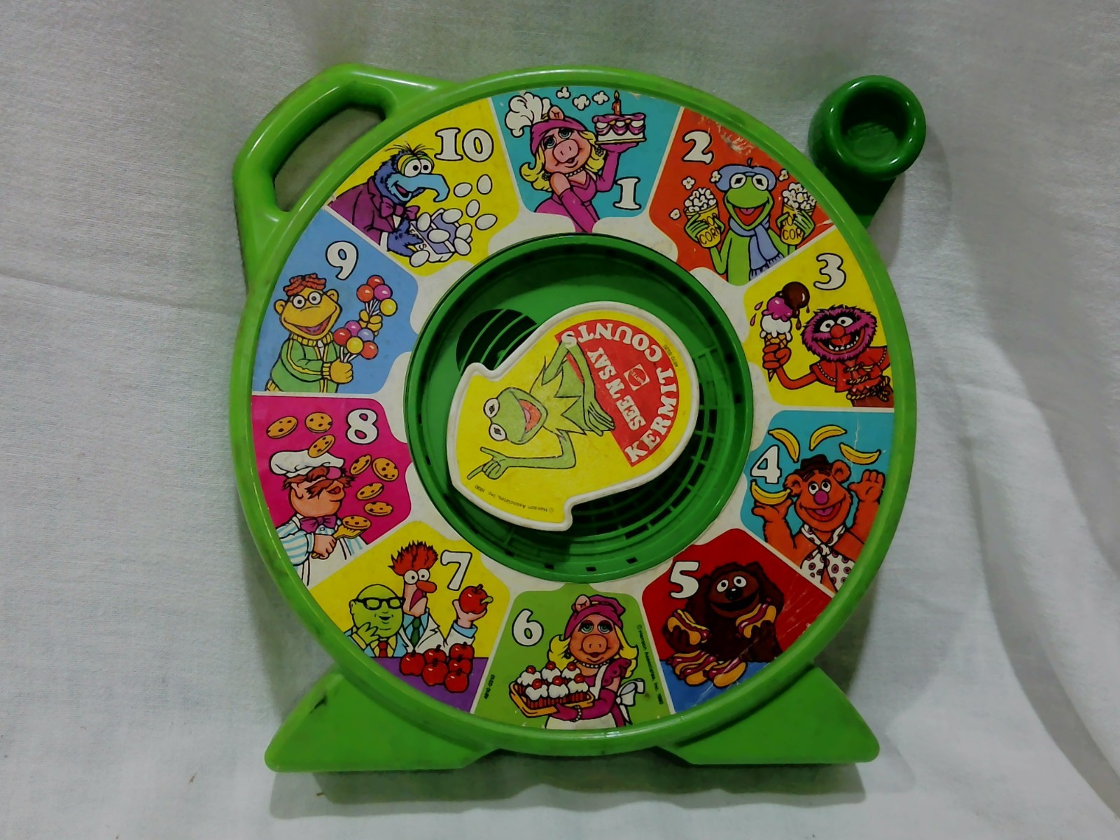 Vintage 1989 Mattel See \'N Say Kermit Counts Muppets Henson Tested And Works Vintage 1989 Mattel See \'N Say Kermit Counts Muppets Henson Tested And Works