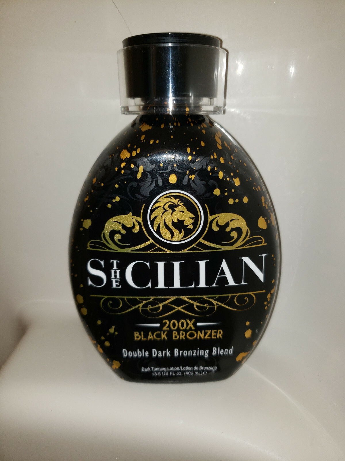 2021 The Sicilian 200x Double Dark Black Bronzer Self Tanner Tanning Lotion