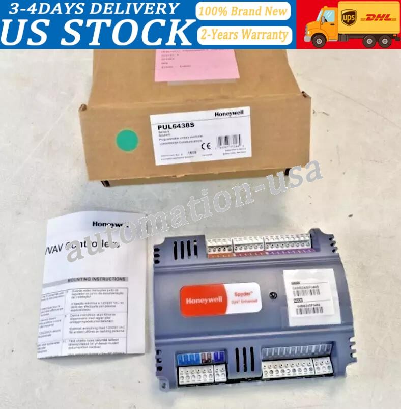 1PC Honeywell PUL6438S Series 4 Spyder Programmable Unitary Controller-Brand New