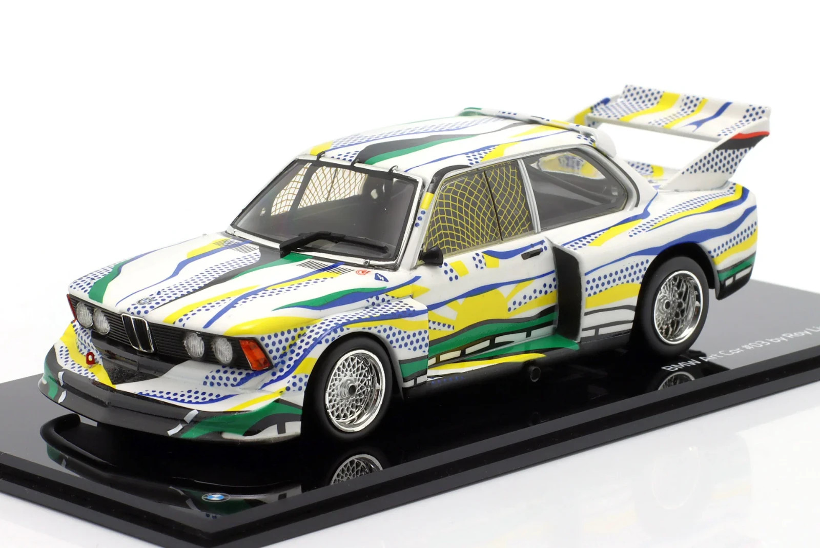 1:43 NOREV 1977 BMW 320i E21 Turbo Gr.5 #50 24h LeMans Art Car Alexander Calder