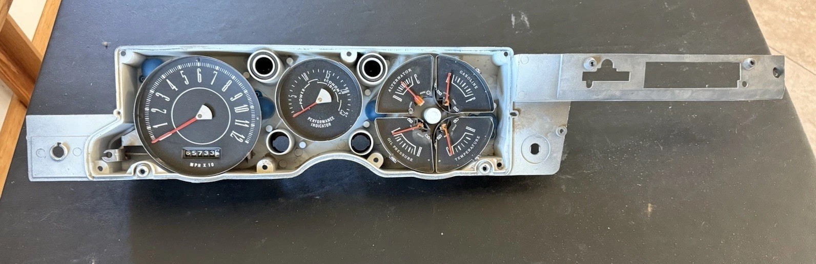 1967 1968 1969 Barracuda Rallye Gauge Cluster Speedometer Vaccum Gauges Dash