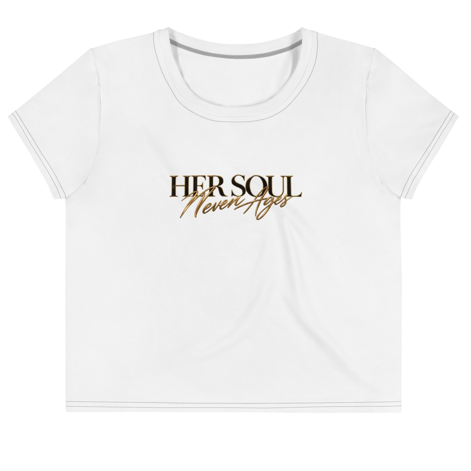 Her Soul Never Ages Crop Top Tee