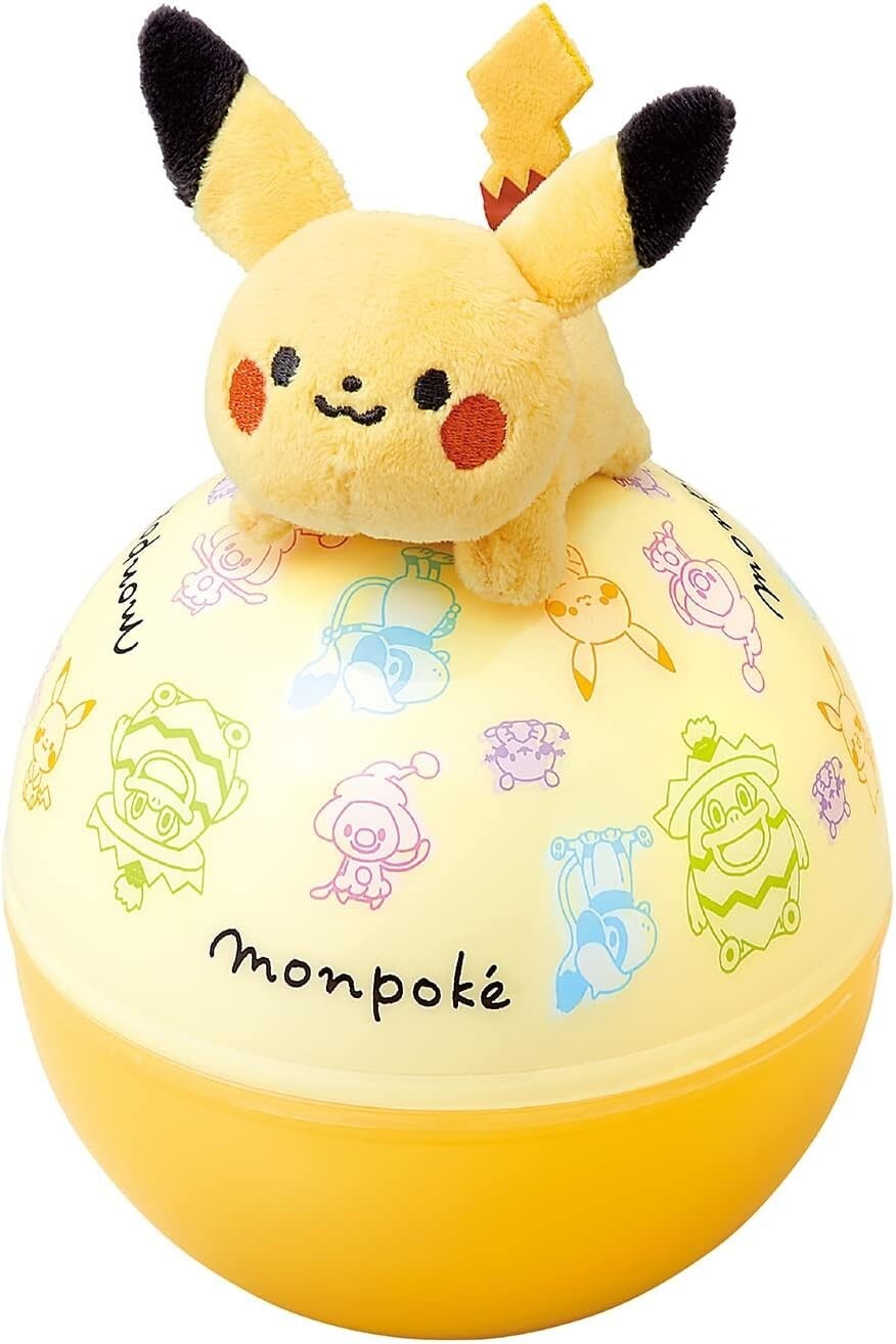 Royal Monpoke Laurie Chime Pikachu Pokemon Okiagari Spill Doll baby toy plush