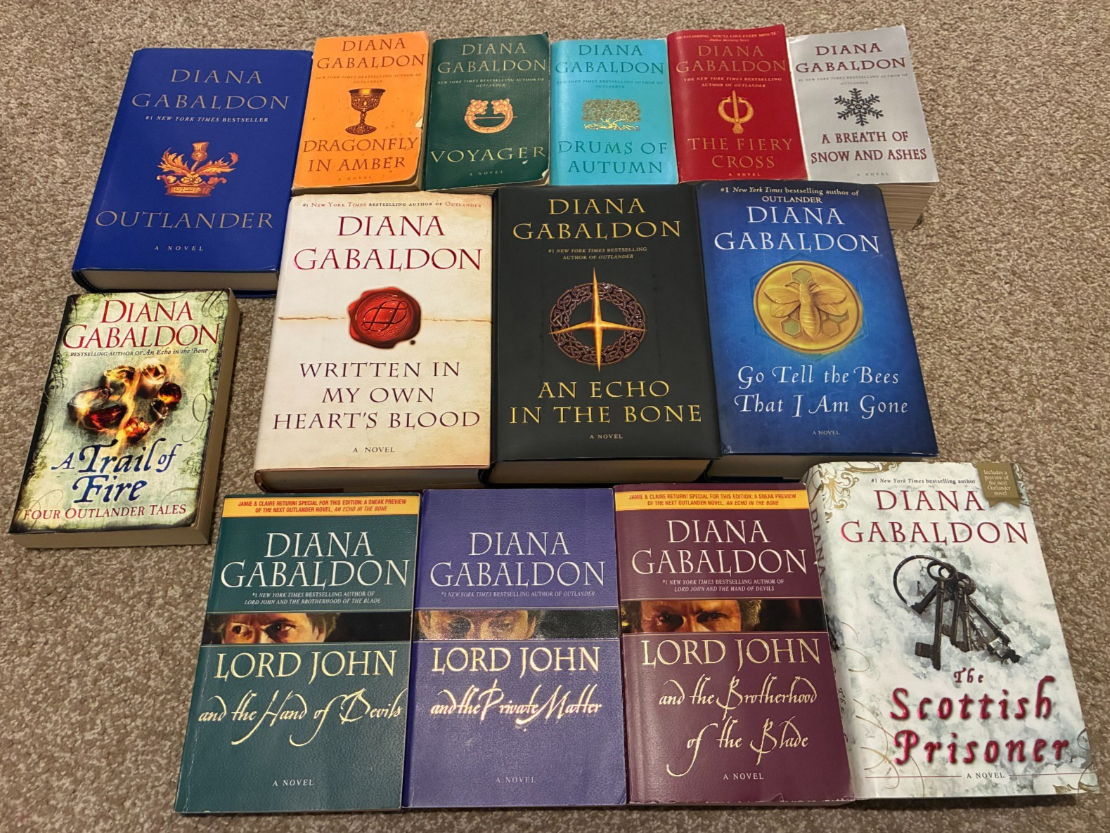 OUTLANDER - Complete Original Series, Lord John, & Short Stories - Gabaldon RARE