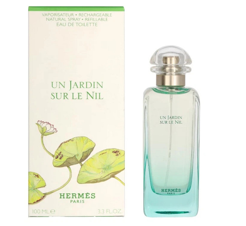 HERMÈS Un Jardin Sur Le Nil 3.3 oz EDT Perfume for Women Spray New Sealed