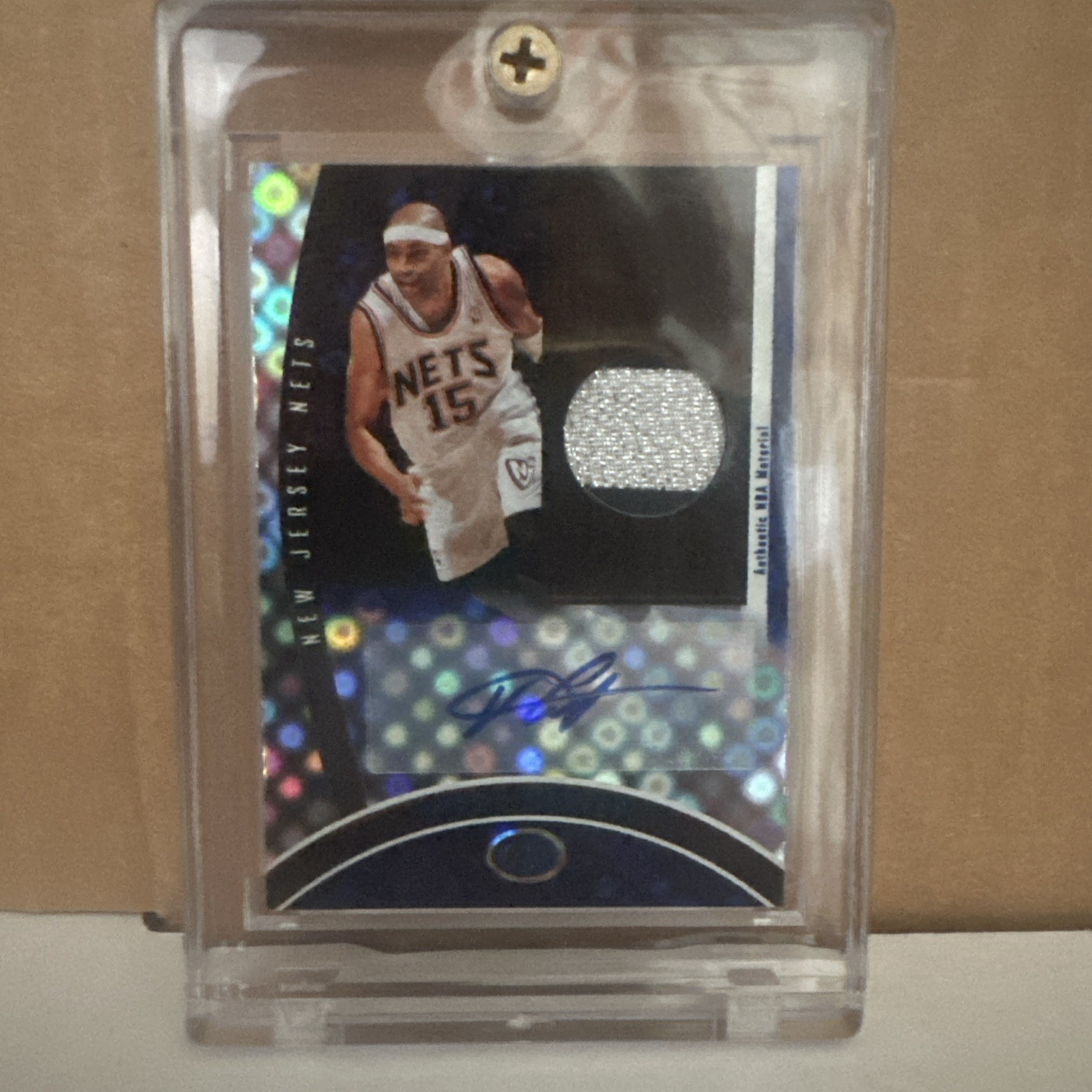 2006-07 Bowman Elevation Vince Carter Executive Level Auto-Patch 4/4