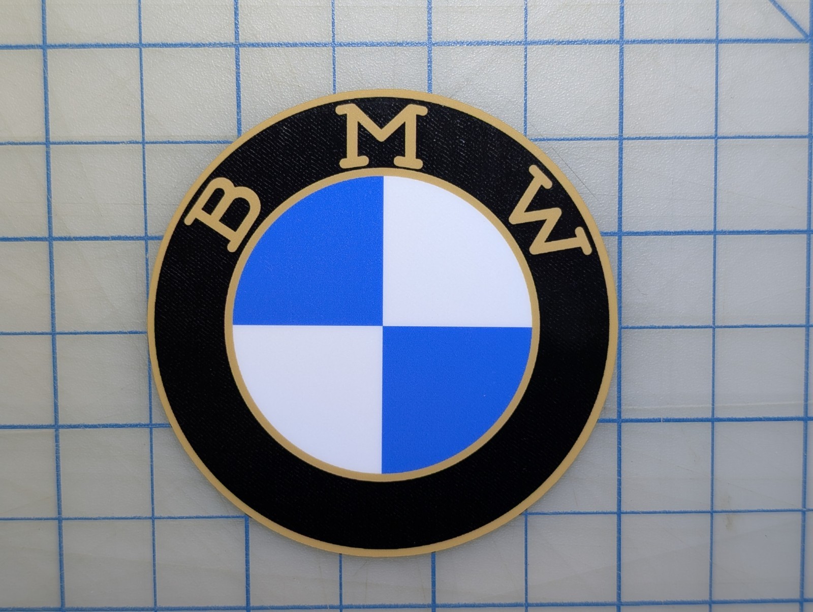 BMW Roundel Emblem Sticker/Decal - High Quality UV Laminated Waterproof Outdoor