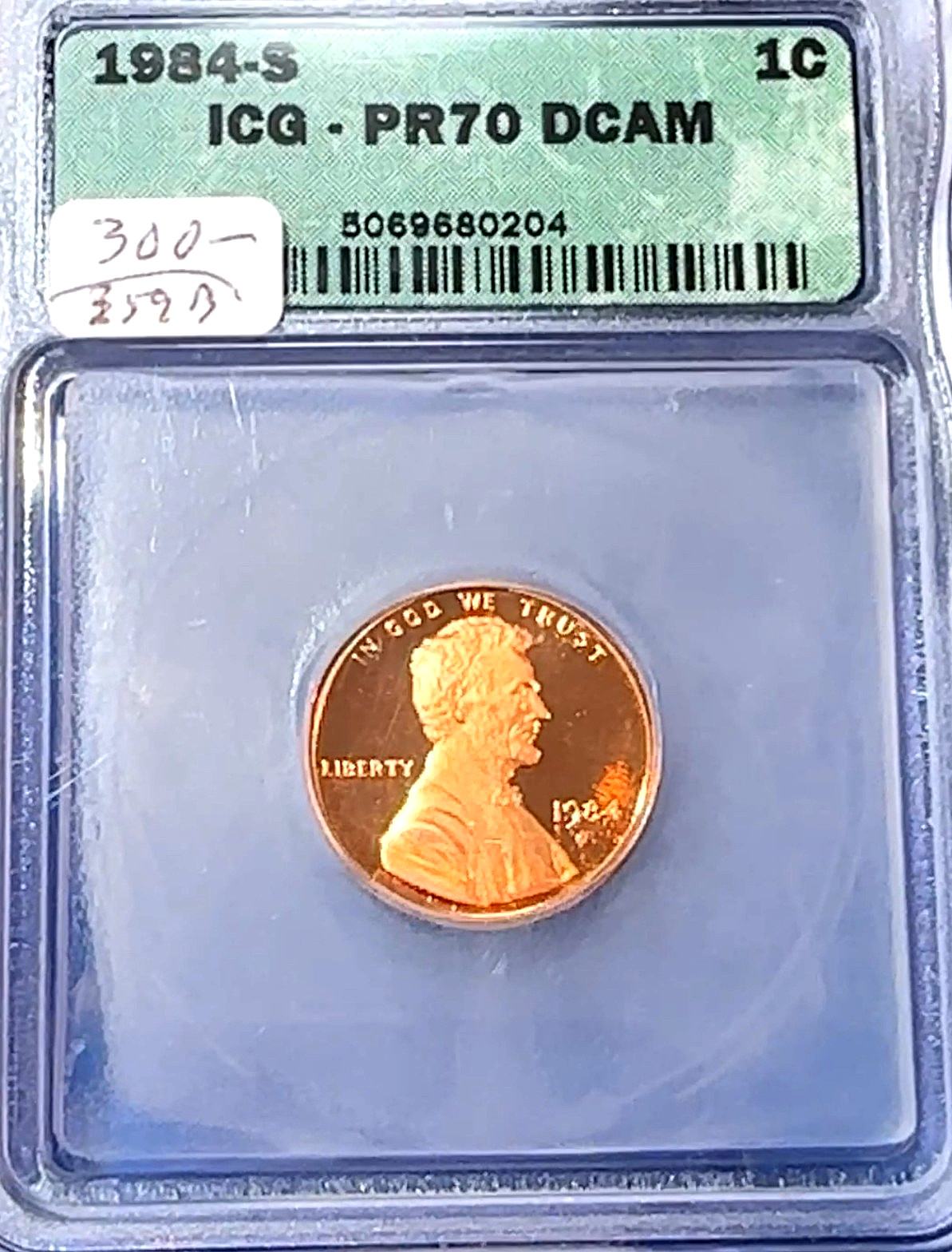 1984-S Lincoln Cent ICG PR70 DCAM Easily Best Price Ebay* CHRC