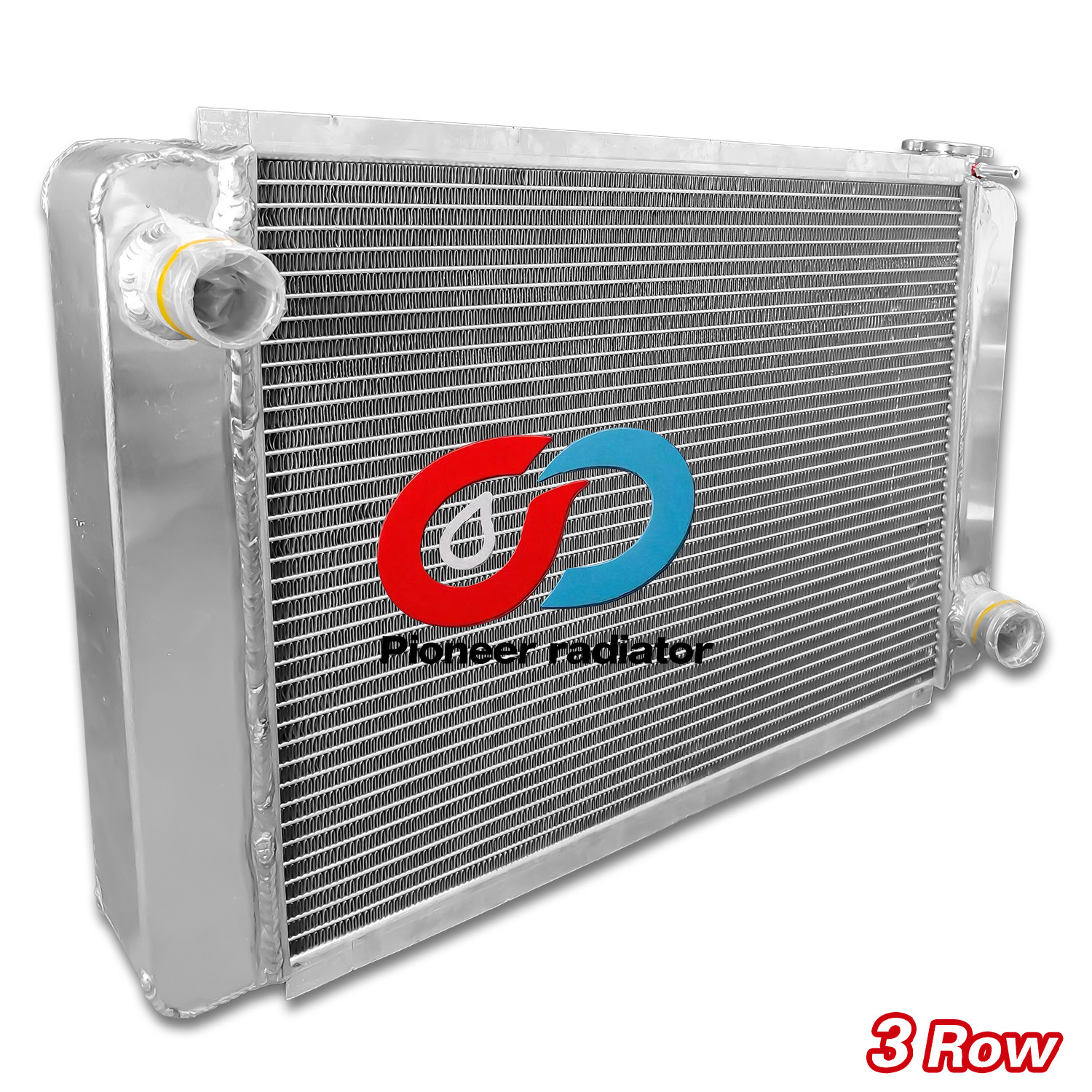 209657 Universal Aluminum Cooling Radiator Fit GM Chevy Low Profile 26