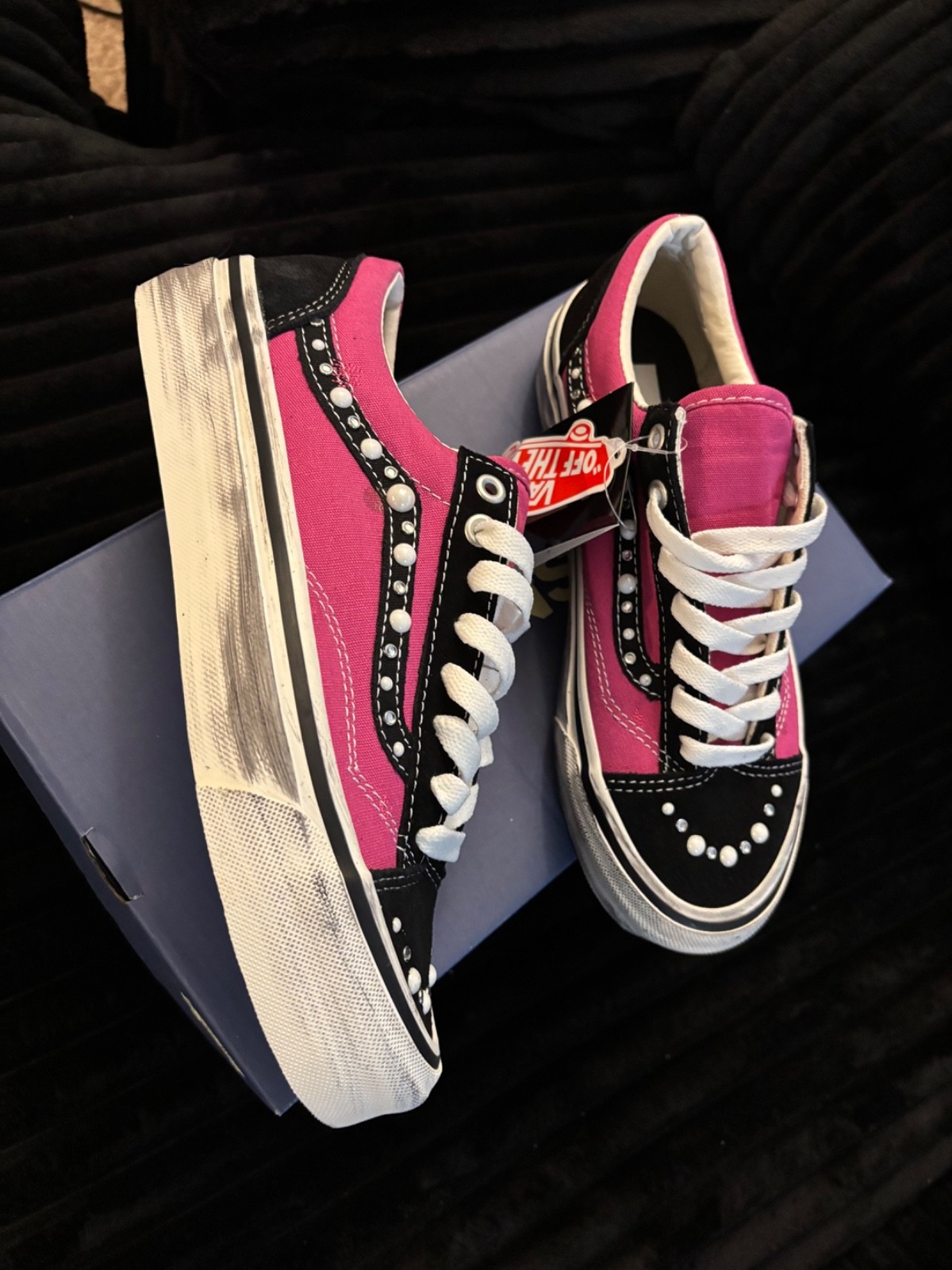 • Vans OTW Old Skool 36 Pearlized Pack (Pink Black)