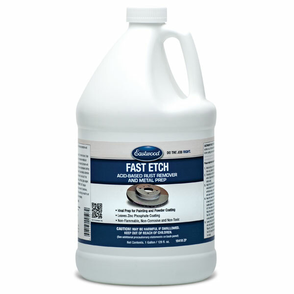 Eastwood Fast Etch Rust Prevention Remover 1Gallon Powerful Rust Fighting Liquid