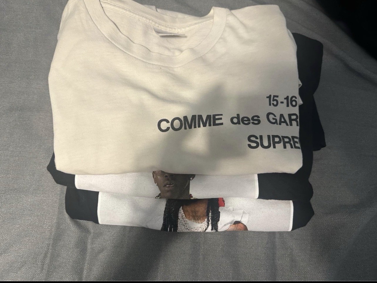 Supreme Photo Tees & Supreme Cdg Long Sleeve Tee