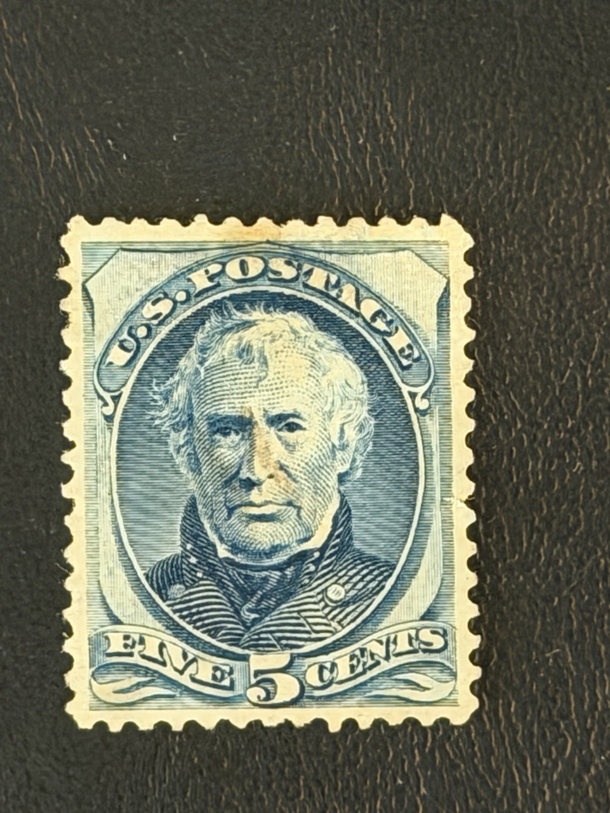 US Stamp Scott # 179 MNG 5c Blue SCV $700. VF/XF