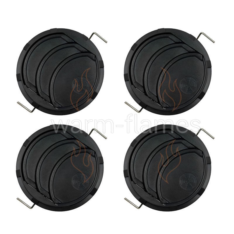 4PK Round Louver with Spring Retainer 3.25 Opening 72R3135