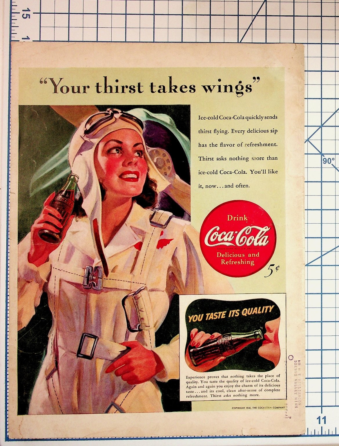 1941 Coca-Cola Aviator Pilot 1941 Coca-Cola Aviator Pilot