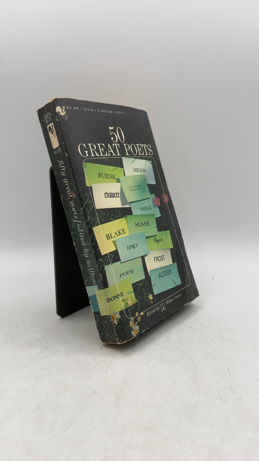 Fifty Great Poets Edited by Milton Crane Paperback 2nd Printing 1961