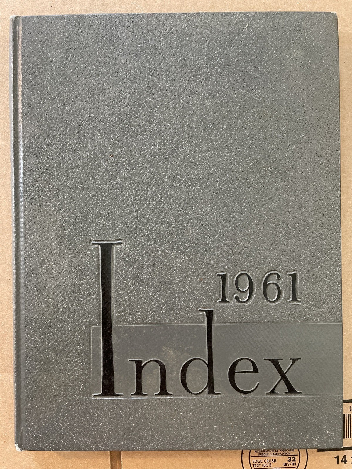 1961 Illinois State Normal University Yearbook Index Annual Vintage