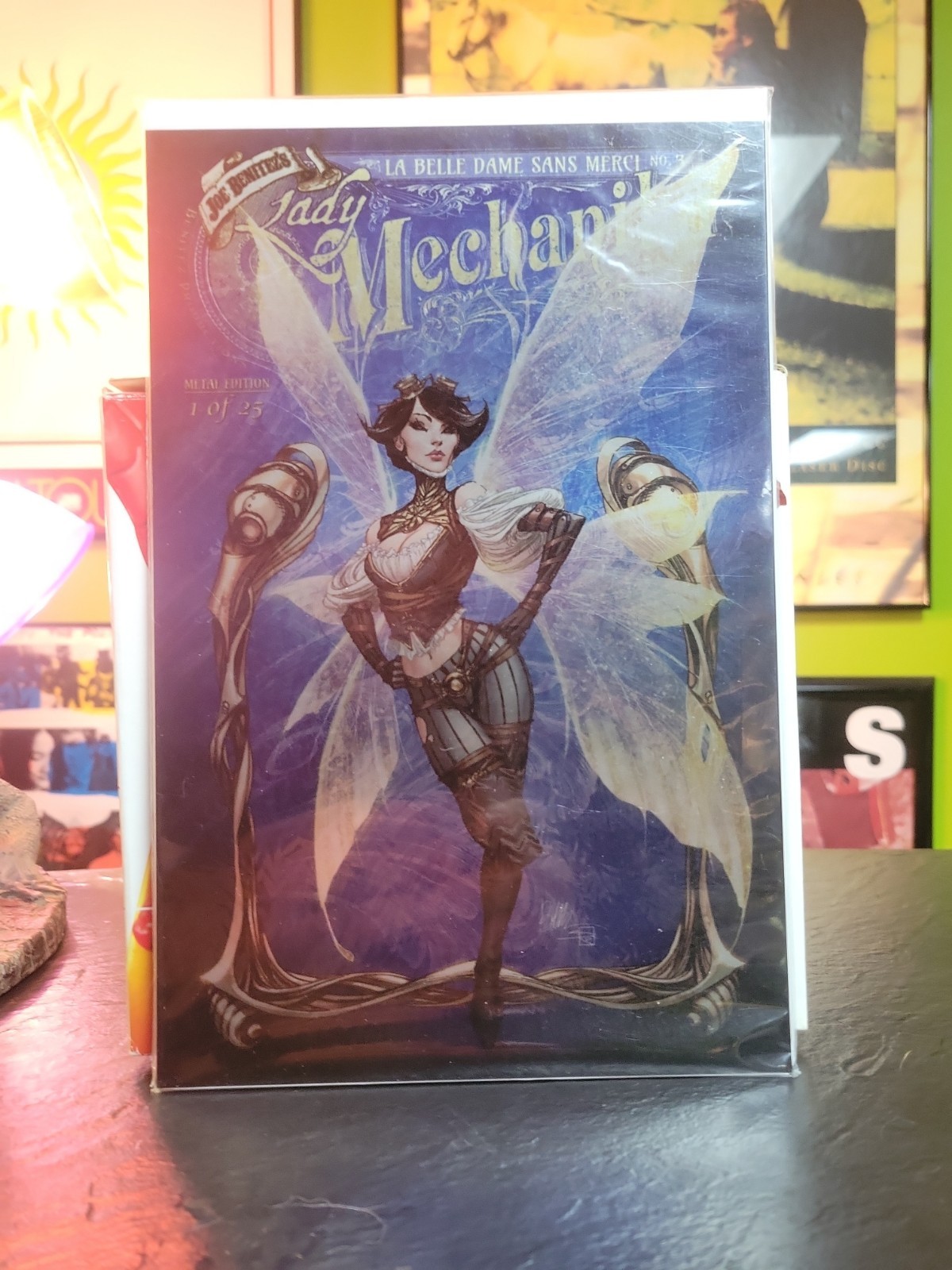 Lady Mechanika: La Belle Dame Sans Merci #3 Cover D - Metal Edition 1 Of 25 Only Lady Mechanika: La Belle Dame Sans Merci #3 Cover D - Metal Edition 1 Of 25 Only