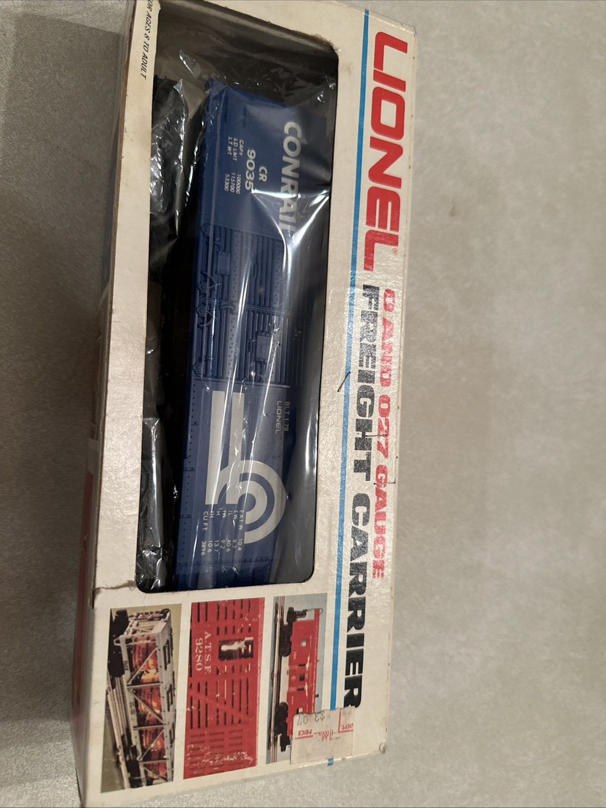 Vintage Lionel 6 - 9035 Conrail Box Car With Box 