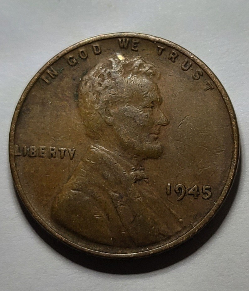1945 No Mint Mark And “L” Errors Wheat Penny