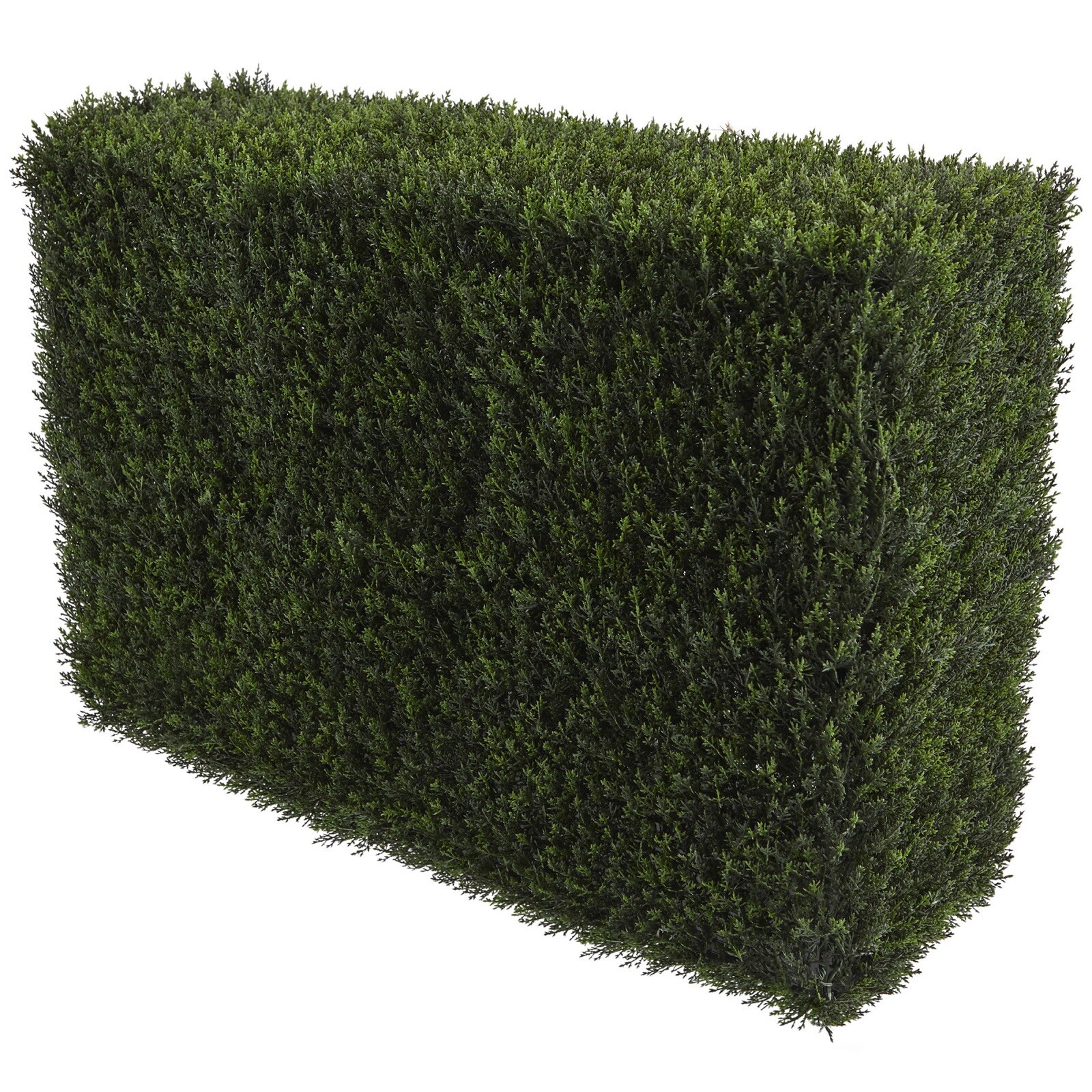 29” Artificial Cedar Topiary Hedge Privacy Fence UV Indoor/Outdoor. Retail $279