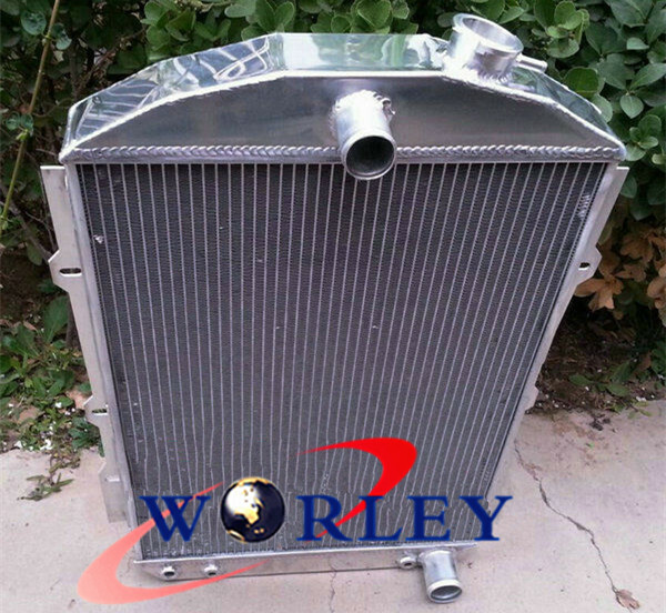Alloy Radiator for Chevrolet CHEVY HOT STREET ROD 350 V8 W/Tranny Cooler 1938 AT